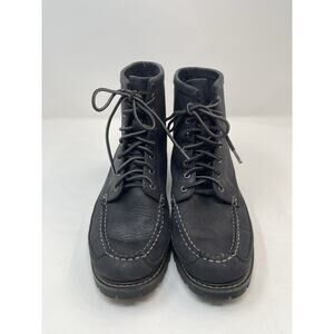 Eastland Charlie 1955 Size 7.5 Black Leather Jug Sole Lace-up‎ Boots